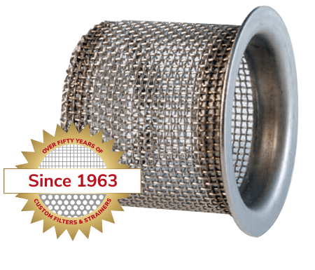 for 1-2 Dixon Long & Side Entry Strainers 100 Mesh 316 Stainless Steel 140 Micron Dixon Sanitary Wire Cloth Mesh Over Screen 